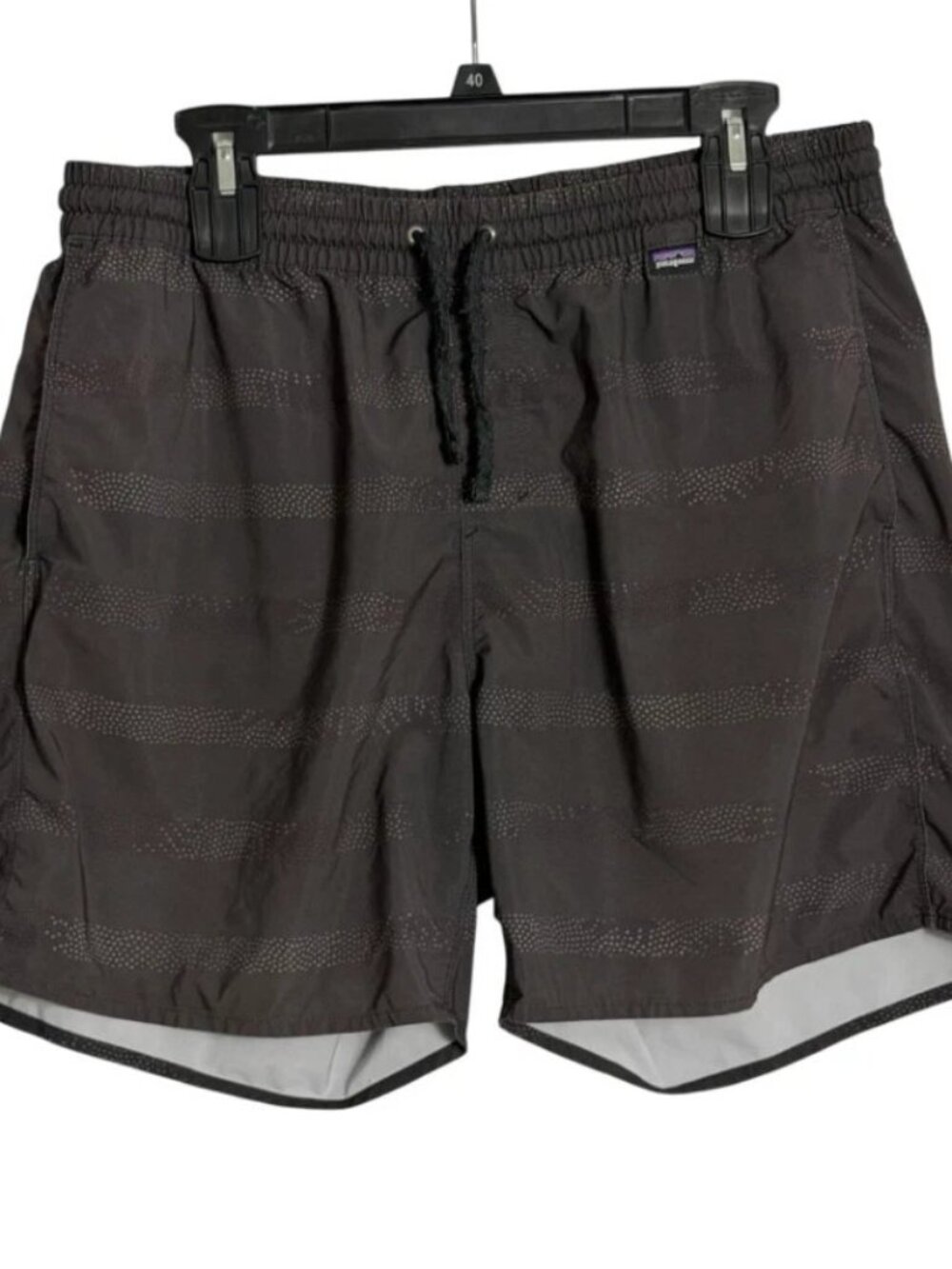 Patagonia Mens Brown Athletic Running Swim Board Shorts Size Large